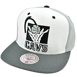 NBA Cleveland Cavaliers Mitchell & Ness Throwback Snap Back Flat Bill Hat Cap