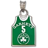 Boston Celtics Enamel Sterling SilverGarnett #5 Jersey 5/8