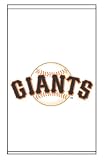Roller & Solar Shades MLB San Francisco Giants Primary Logo - Wh