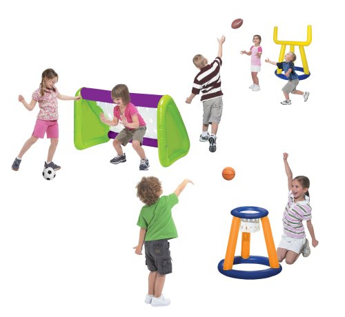 First Fitness Lil' Rookie Combo Set (Football, Soccer, Basketball)