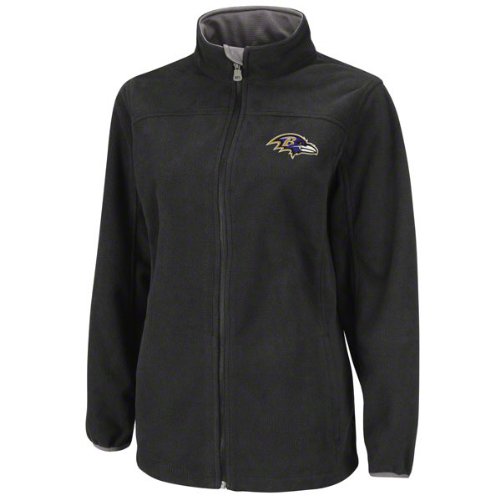 Baltimore Ravens Women's Shining Moment Black Full-Zip Jacket