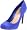 Blue Iris Kid Suede