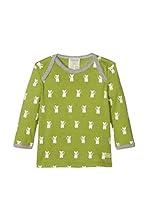 loud + proud Camiseta Manga Larga (Verde)