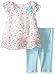 Marmellata Girls' Butterfly Print Capri Set