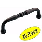 Amerock BP53006-ORB Oil Rubbed Bronze Cabinet Hardware Handle Pull - 3" Hole Centers, 25 Pack