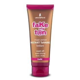Lee Stafford Fake My Tan Lotion Dark Magic Potion Instant Tanning Lotion 150ml