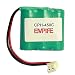 Bell South 33053 Cordless Phone Battery 1X3-2/3AAA/C - 3.6 Volt, Ni-MH 350mAh - Replacement Battery