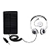 Solar Powered Rechargeable External Battery Pocket Charger for the Plantronics Pulsar 590E - uses Gomadic TipExchange Technology