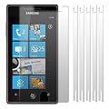 SAMSUNG i8700 OMNIA 7 SCREEN PROTECTOR / GUARD / FILM / COVER, 6-IN-1 PACK PART OF THE QUBITS ACCESSORIES RANGE