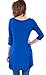 Clothes Effect Ladies Flared Casual 3/4 Sleeve Tunic Top, Multiple Colors Available