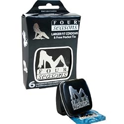 Four Seasons Large 6's Black Tin