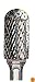 SAIT 45005 Tungsten Carbide Die Grinder Bur SC1 Double Cut/Alternate Cut 1/4