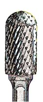 SAIT 45050 Tungsten Carbide Die Grinder Bur SA3 Non-Ferrous/Aluminum Cut 3/8" x 3/4" x 1/4"