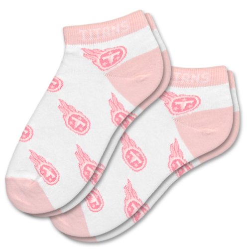 Tennessee Titans Women's Pink Socks (2-pack)