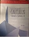 Student Solutions Manual for Stewart's Multivariable Calculus, 3rd Ed.