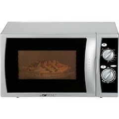 Clatronic MWG 782 Mikrowelle / 700 Watt / 20 Liter / Edelstahloptik