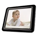 Hama Slimline Digitaler Bilderrahmen 20,32 cm (8 Zoll) schwarz/silber