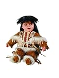 MASKA 22" Vinyl Indian Toddler Doll By Duck House ~Retired
