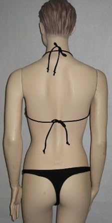 New Summer Solid Color Bikini Thong Bottom Bathing Suits