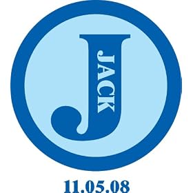 Personalized Nursery Wall Decor Jack BCO-04 by Wee Monograms
