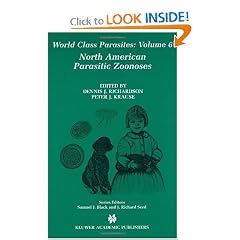 Click here to buy North American Parasitic Zoonoses (World Class Parasites) by Dennis J. Richardson and Peter J. Krause.