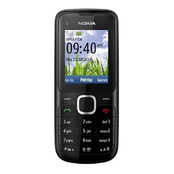 Nokia C101 Unlocked GSM PhoneUS Version with Warranty (Blue)