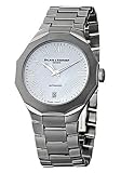 Baume & Mercier Watches:Baume & Mercier MOAO8759 Riviera White Dial Stainless Steel Automatic Men's Watch