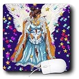 Cindy Thorrington Haggerty Angels Fairies - Earths New Beginning - Mouse Pads