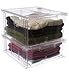 Crystal Clear Clothing Storage Drawer Small