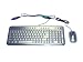 Multimedia Keyboard Combo W/ Mouse, Aluminum, USB
