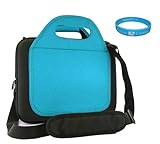 Blue Neoprene Carrying Case for MOTOROLA XOOM Android Tablet (Wi-Fi) + Suma ....