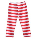 FINEJO Christmas Toddler Kid Girl Santa Deer Top T-shirt Leggings Pants Outfit Set
