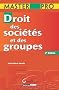 Droit des soci�t�s et des groupes