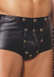 Men's Leather Shorts