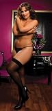 Plus Size Sheer Thigh High