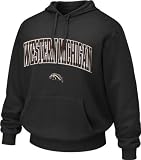 Western Michigan Broncos Black Tackle Twill Hooded Sweatshirt
