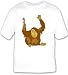 T-shirt with primate, zoo, endangered, captivity, Asian, orangutang, red, mammal, ape, orangutan, Borneo, animal, species, arboreal, Sumatra