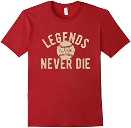 Men's Legends Never Die Medium Cranberry