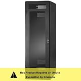 Liebert Corp Foundation Mini Computer Room 42U Rack Enclosure - Black - UPS Included