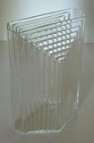 Pyramid Shape Depression Glass Vase