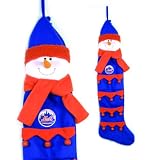 51" MLB New York Mets Plush Snowman Christmas Holiday Card Holder