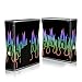 Rainbow Neon Flames Design Protector Skin Decal Sticker for Xbox 360 S Game Console Full Body