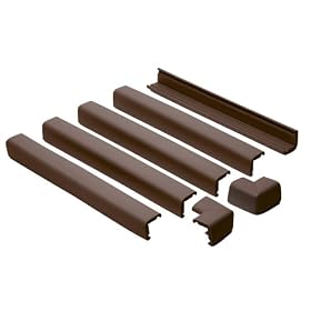 Prince Lionheart Fireplace Guard with 2 Corners (Chocolate)
