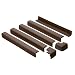 Prince Lionheart Fireplace Guard with 2 Corners (Chocolate)