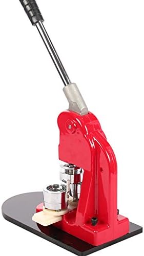 ITEMPLAZZA Third Generation Simple to Install 1"button Maker Machine+Free 500 Parts & Circle Cutter 25/32/44/58/75mm