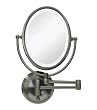 Zadro Next Generation LED Oval Wall Mirror, Satin Nickel, 1X-10X [Misc.]