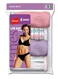 Hanes 4-Pack Accents Low Rise Bikini P420BR