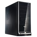 Asus TA-K51 Midi Tower Case with No PSU - Black/Silver