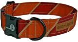 Eco-Lucks by Dublin Dog Eco-Friendly Dog Collar, Varsity, Large-18-Inch by 26-Inch
