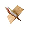 St�nder / Ablage f�r Zeitungen / Zeitschriften, Zeitungsst�nder, Zeitungsablage aus Massivholz Buche, ge�lt